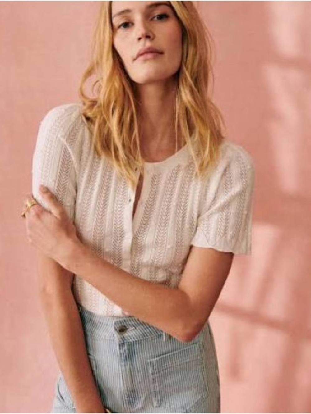 Sezane Davie top